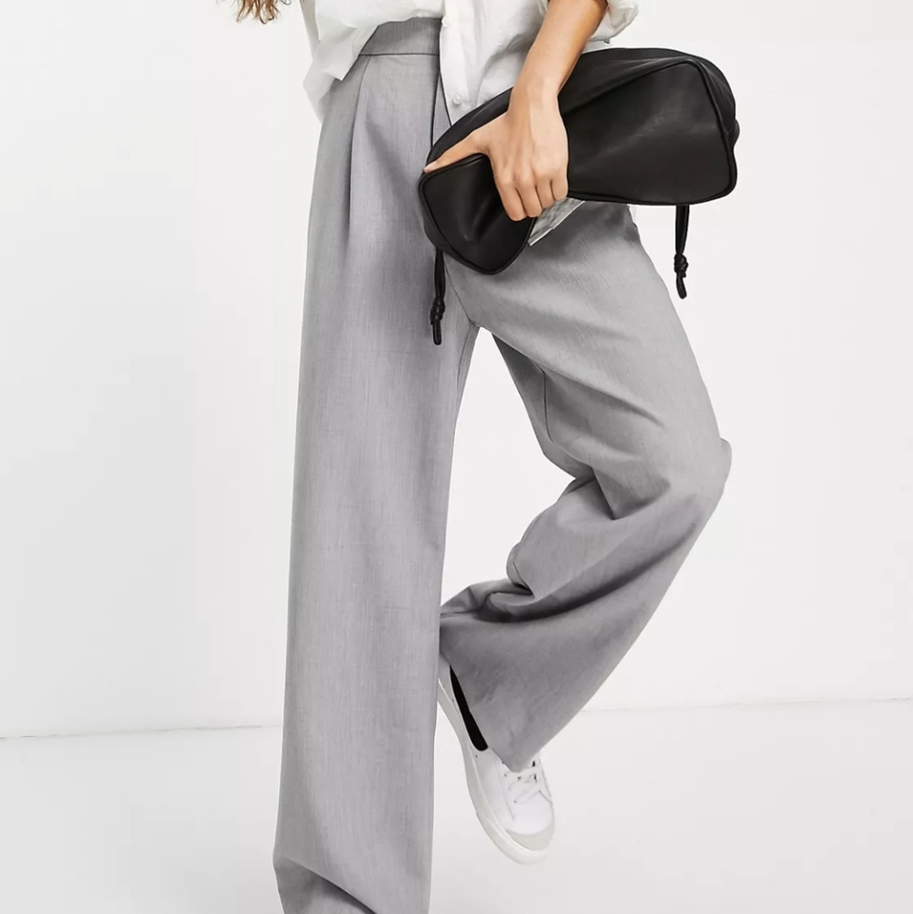 Light gray pants